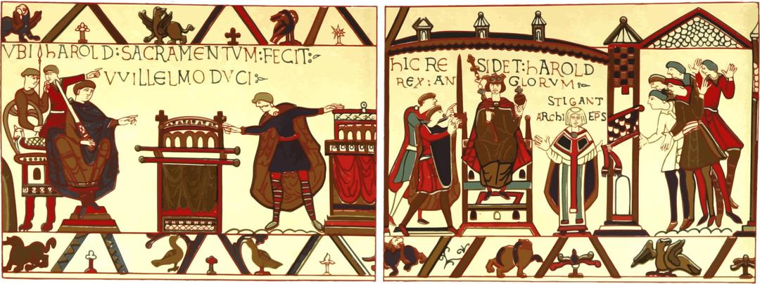 Part of Bayeux Tapestry 5 png transparent