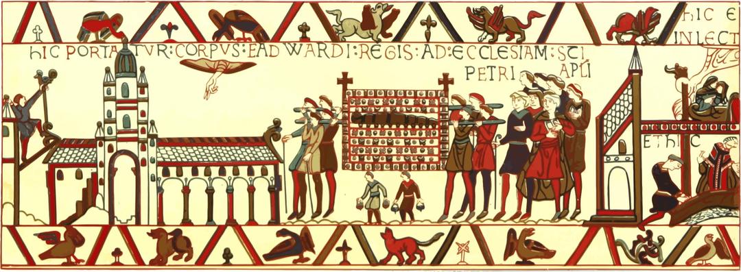 Part of Bayeux Tapestry 6 png transparent