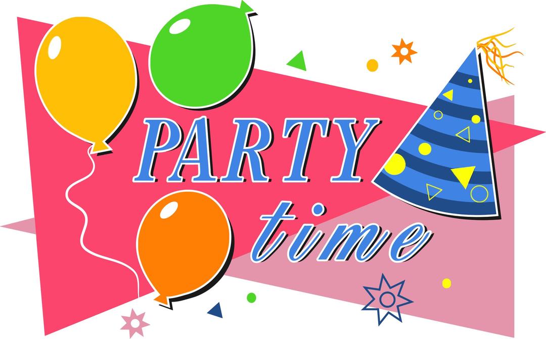 Party Time png transparent