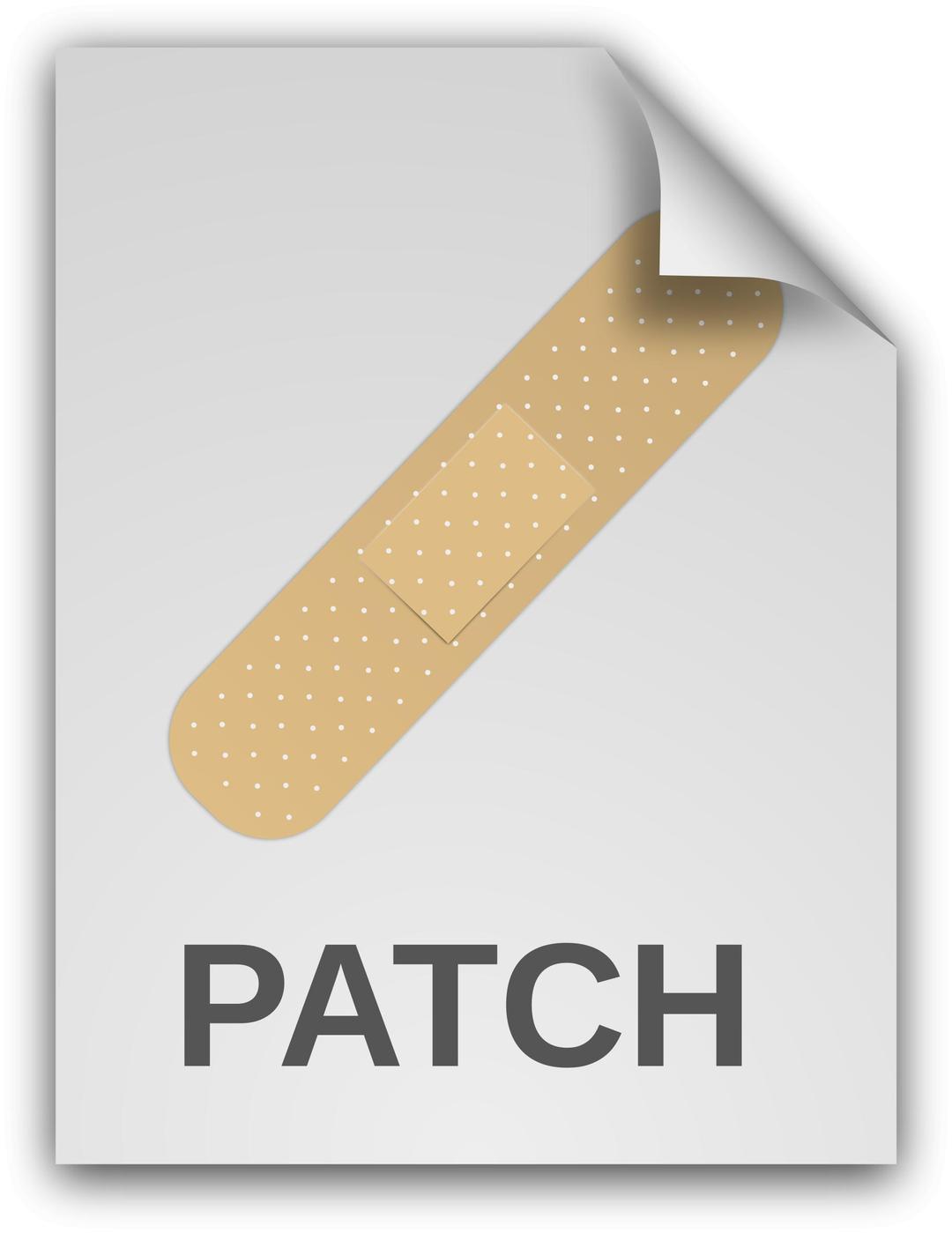 Patch Document png transparent