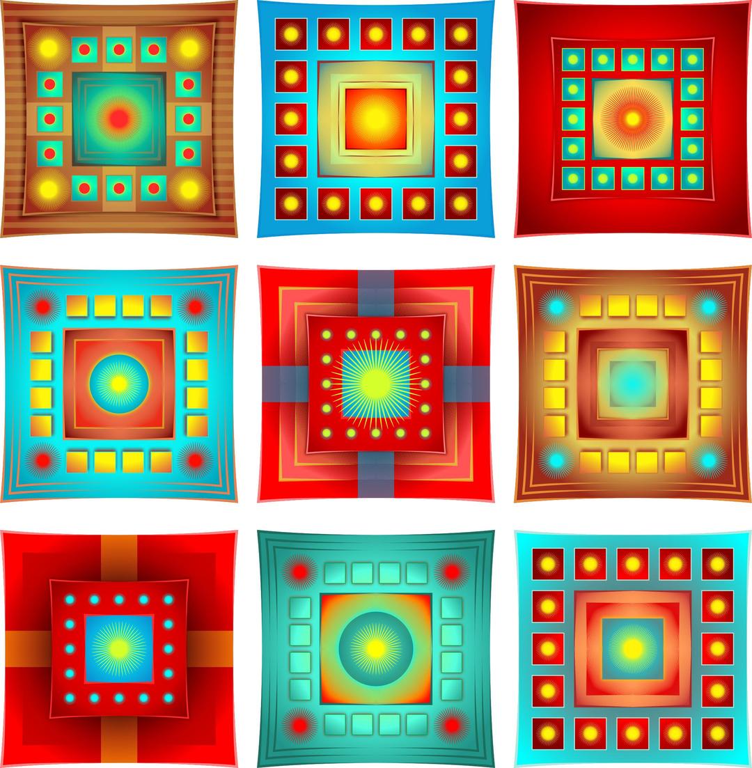 Pattern Tiles png transparent