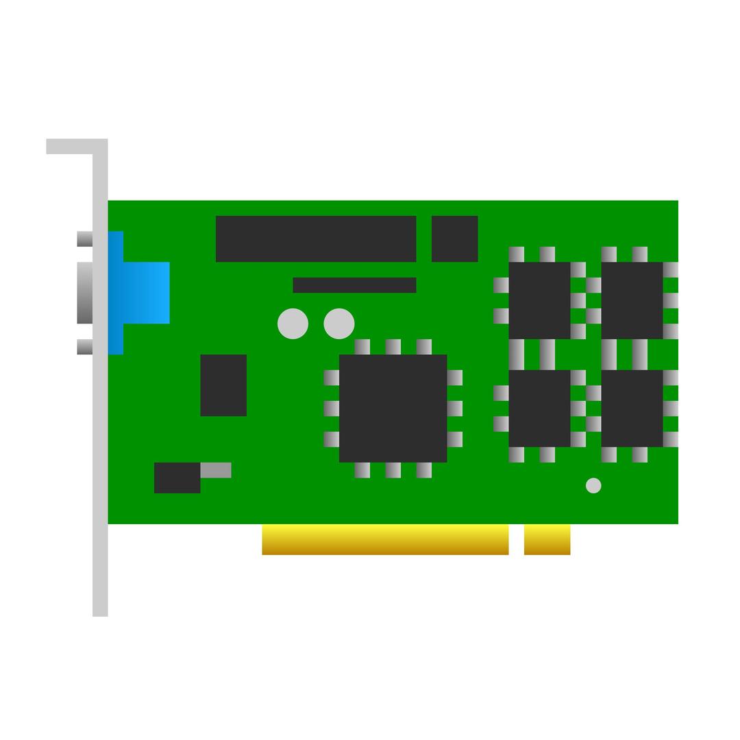 PCI video card icon png transparent