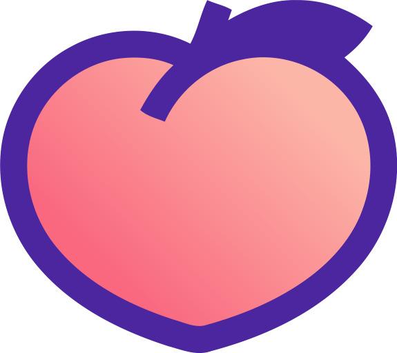 Peach Logo png transparent