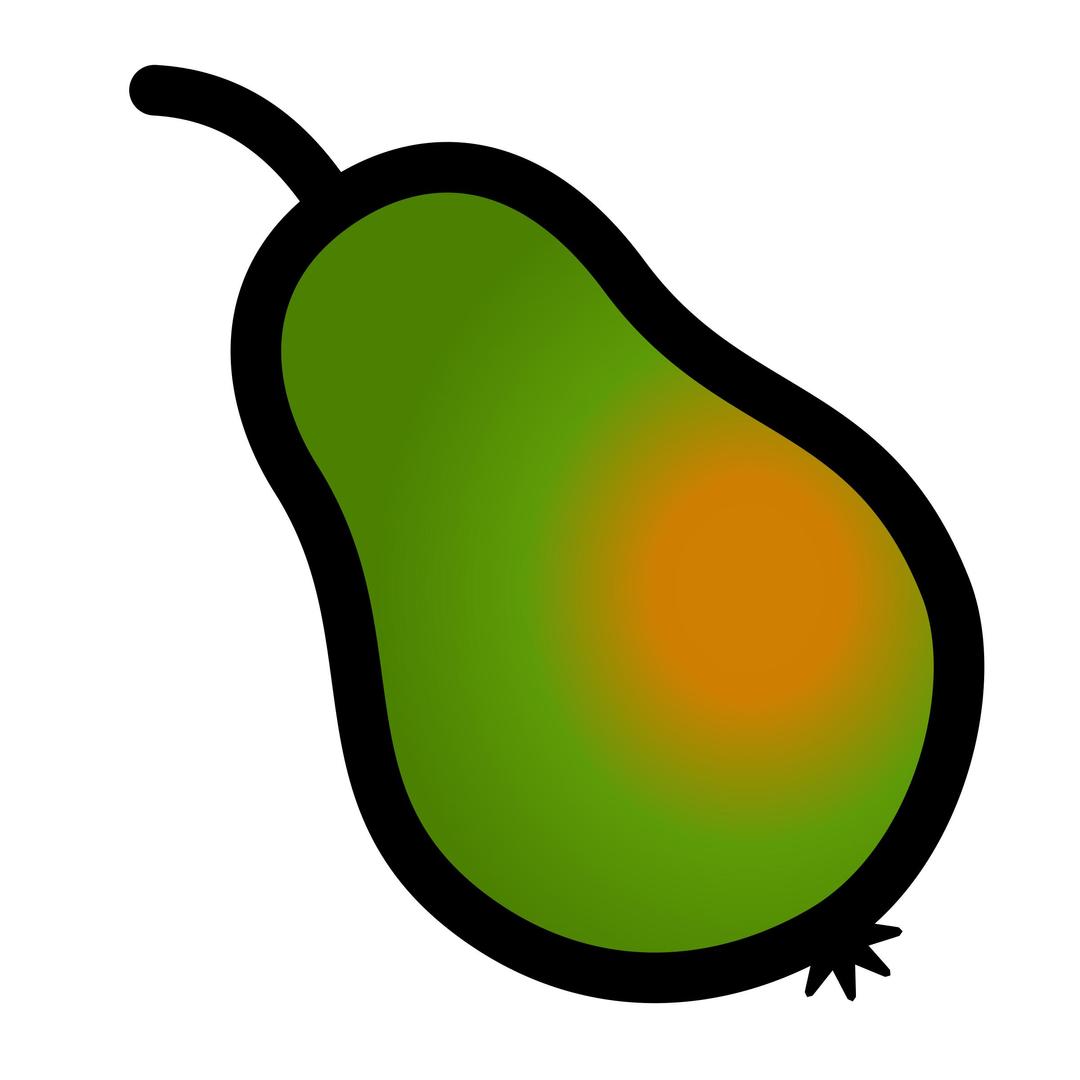 Pear icon 2 png transparent