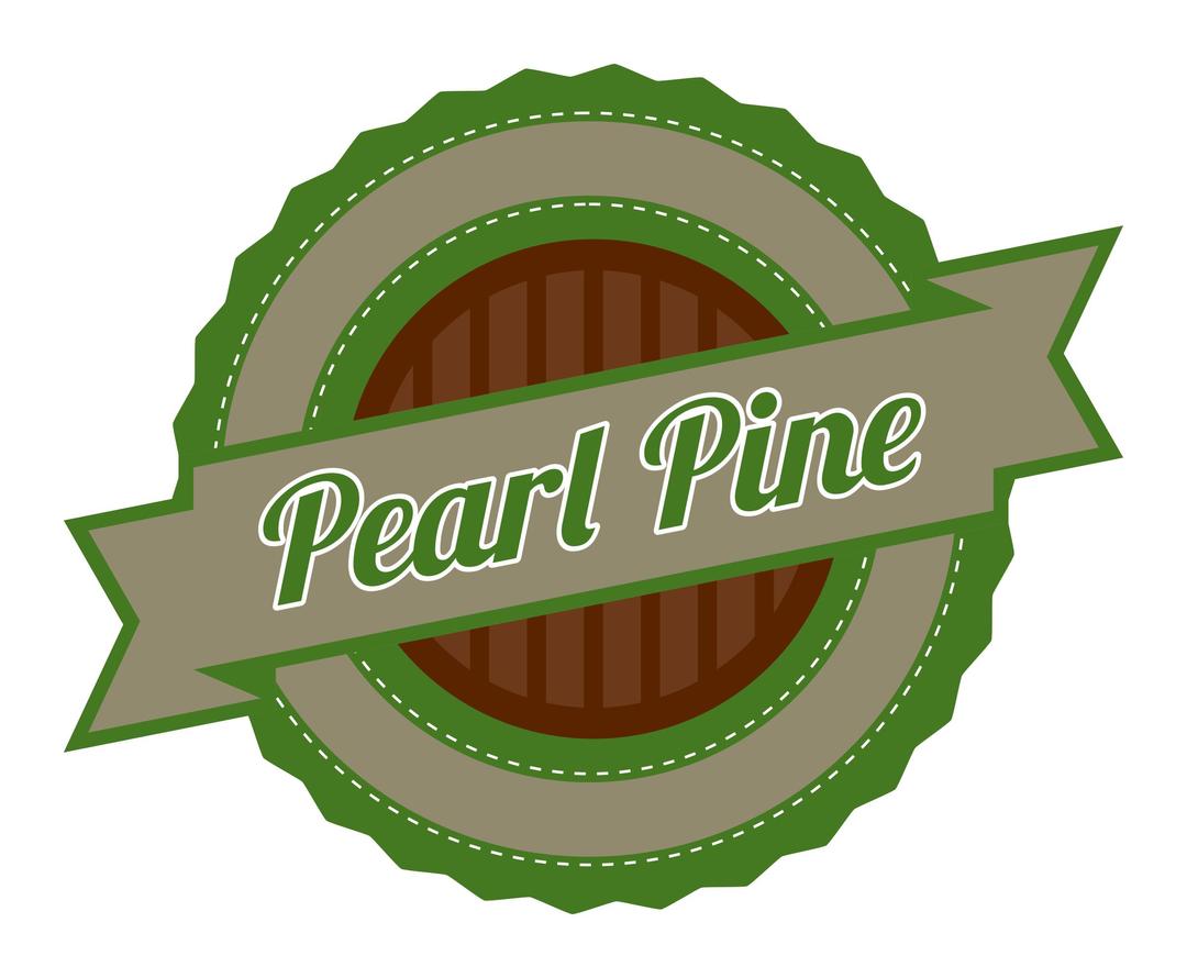 Pearl Pine Vintage Logo png transparent