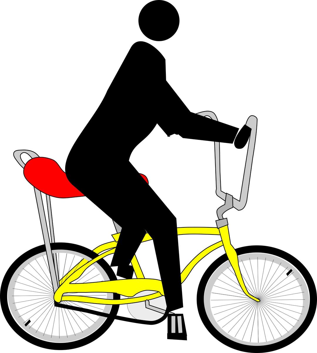 Pedestrian Cyclist png transparent