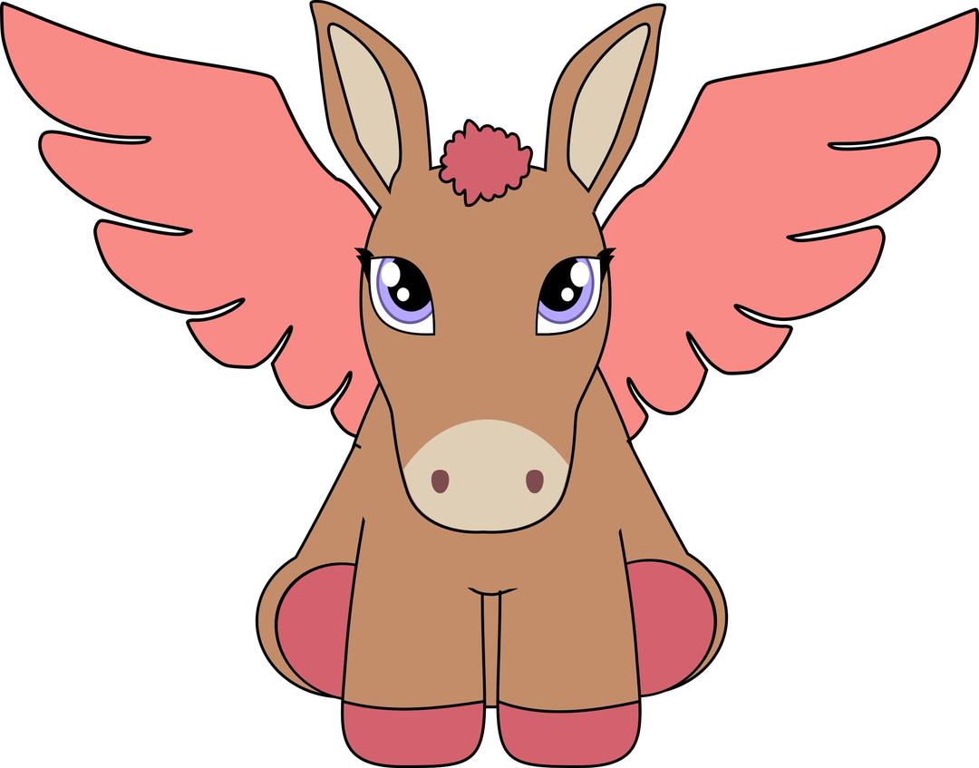 Pegasus donkey 2 png transparent