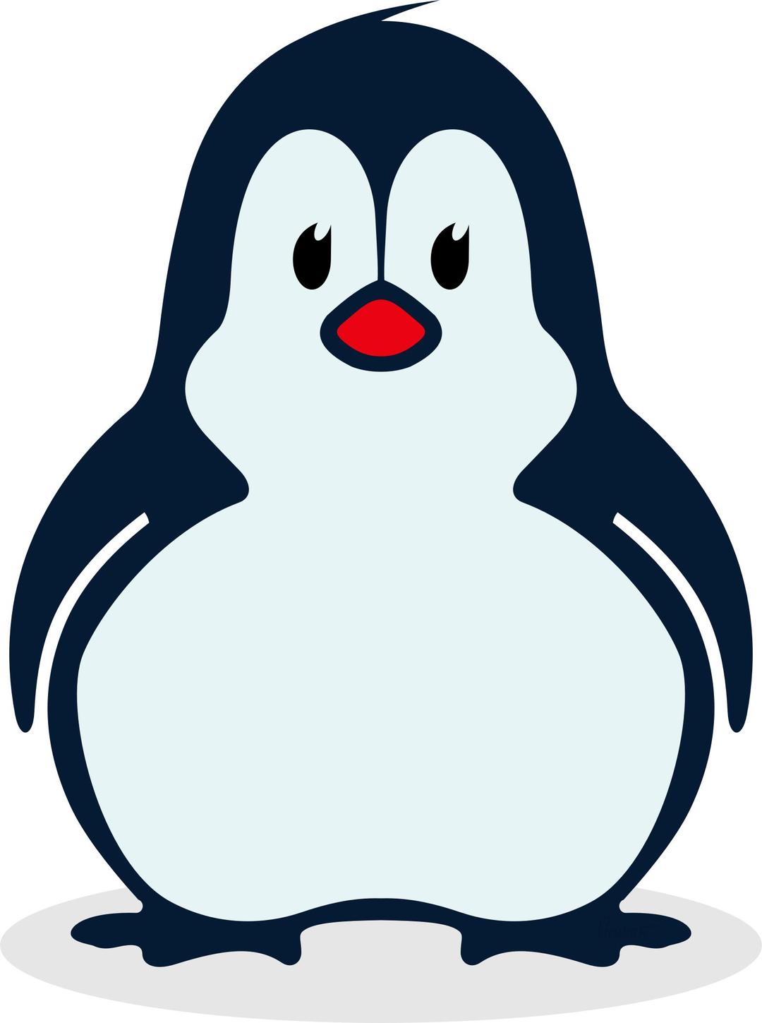 Peggy the Penguin remixed png transparent