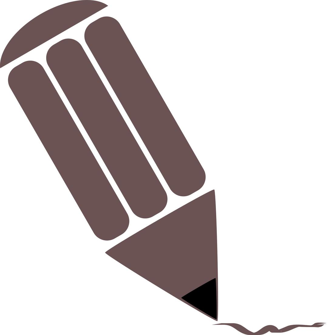 Pencil stylized Brown png transparent