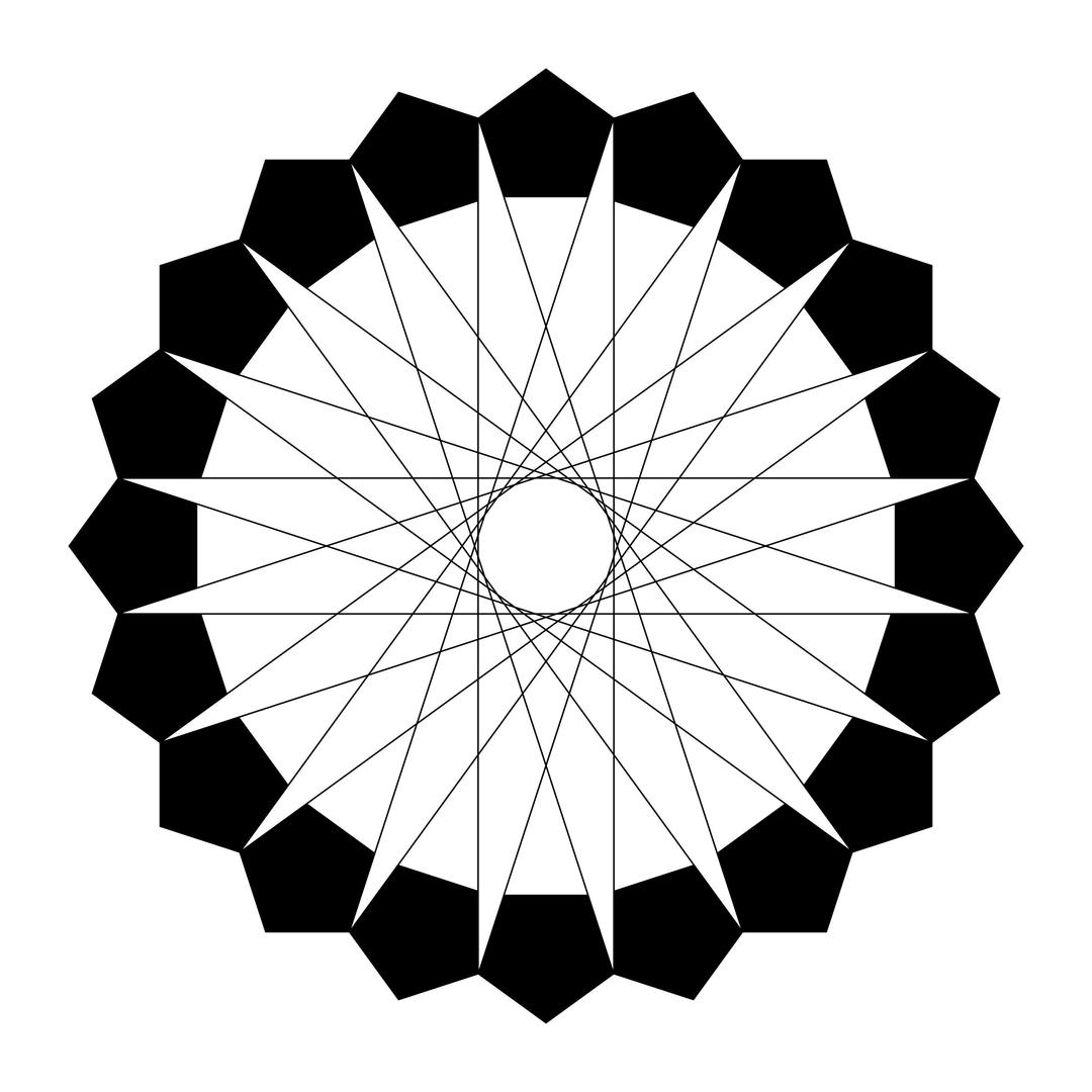 pentagons and the icosagon png transparent