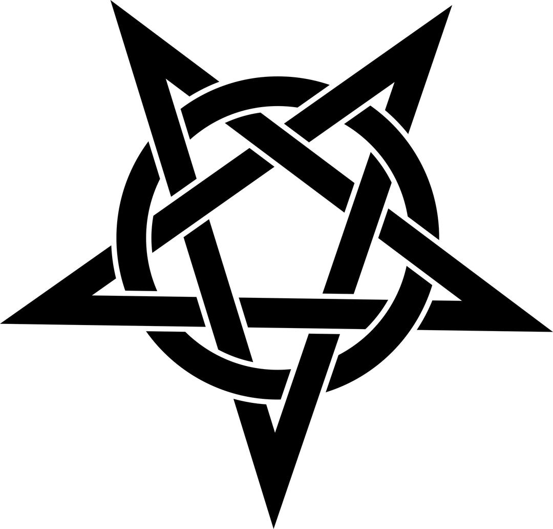 Pentagramme png transparent