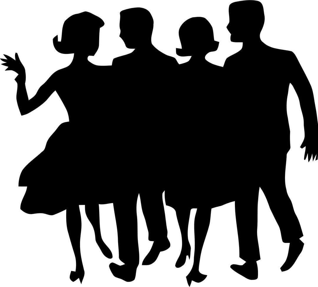 People Silhouette 1 png transparent