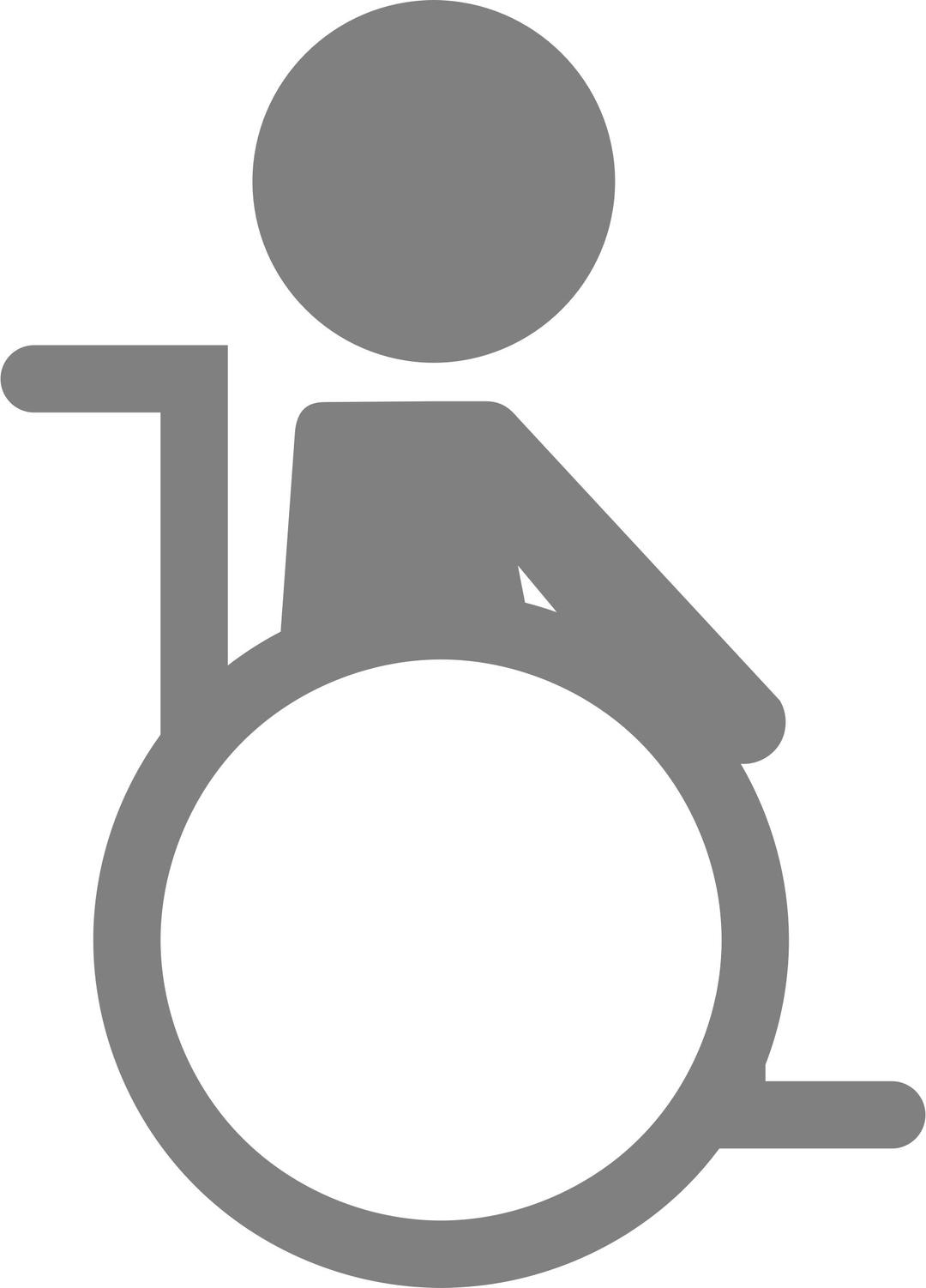 Person Wheelchair png transparent