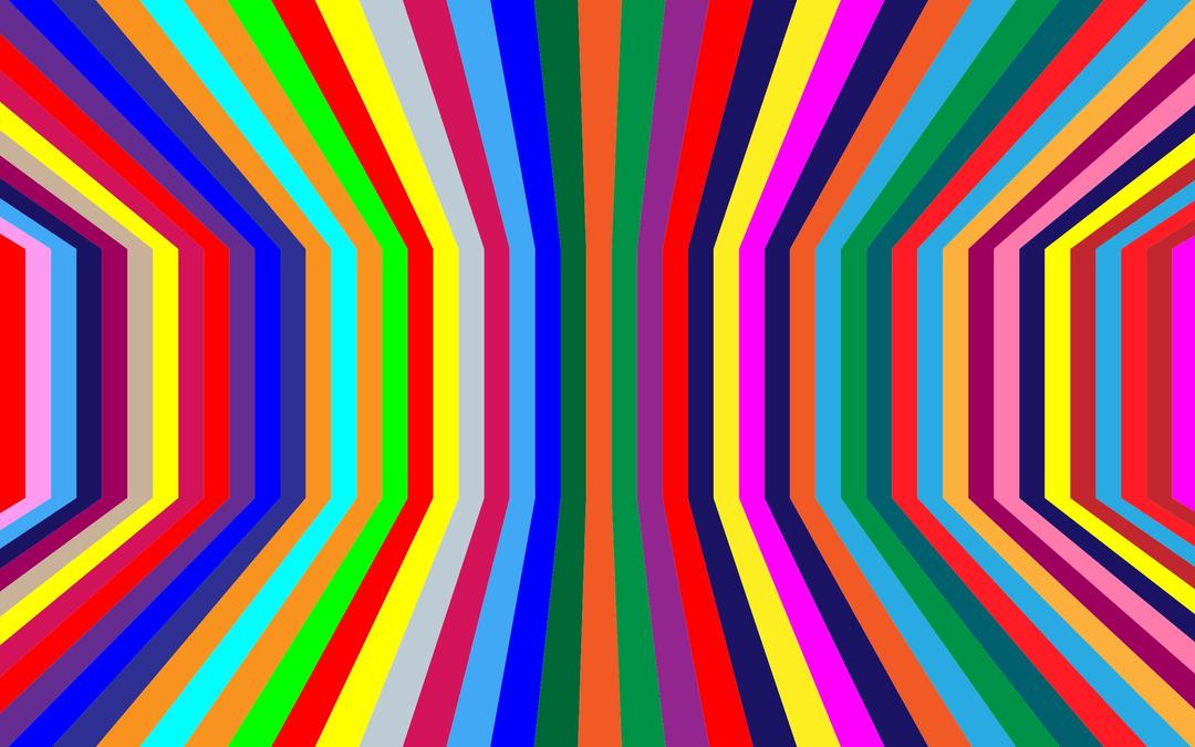 Perspective Colorful Vertical Stripes png transparent