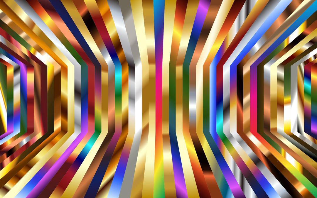 Perspective Psychedelic Vertical Stripes png transparent
