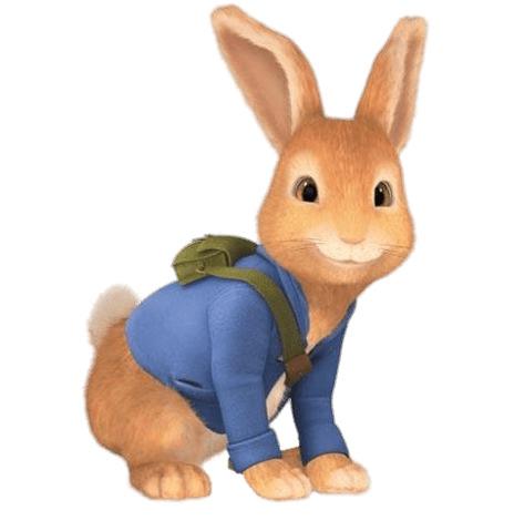 Peter Rabbit Ready To Jump png transparent