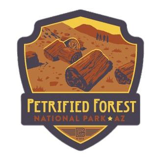Petrified Forest National Park Emblem png transparent