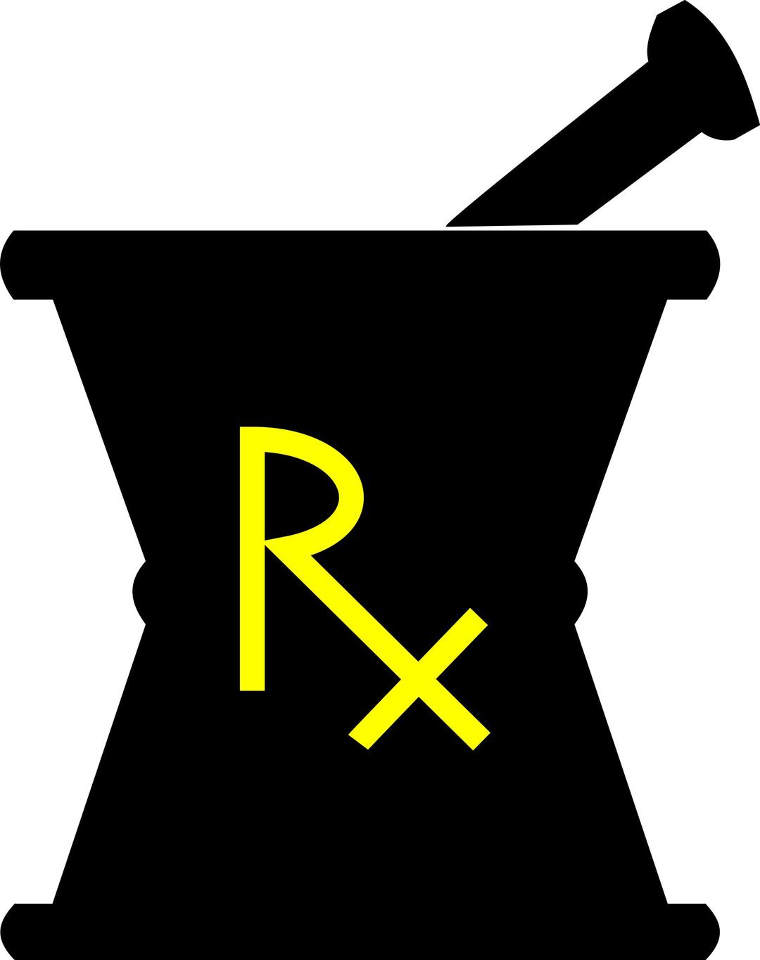 Pharmacy mortar and pestle png transparent