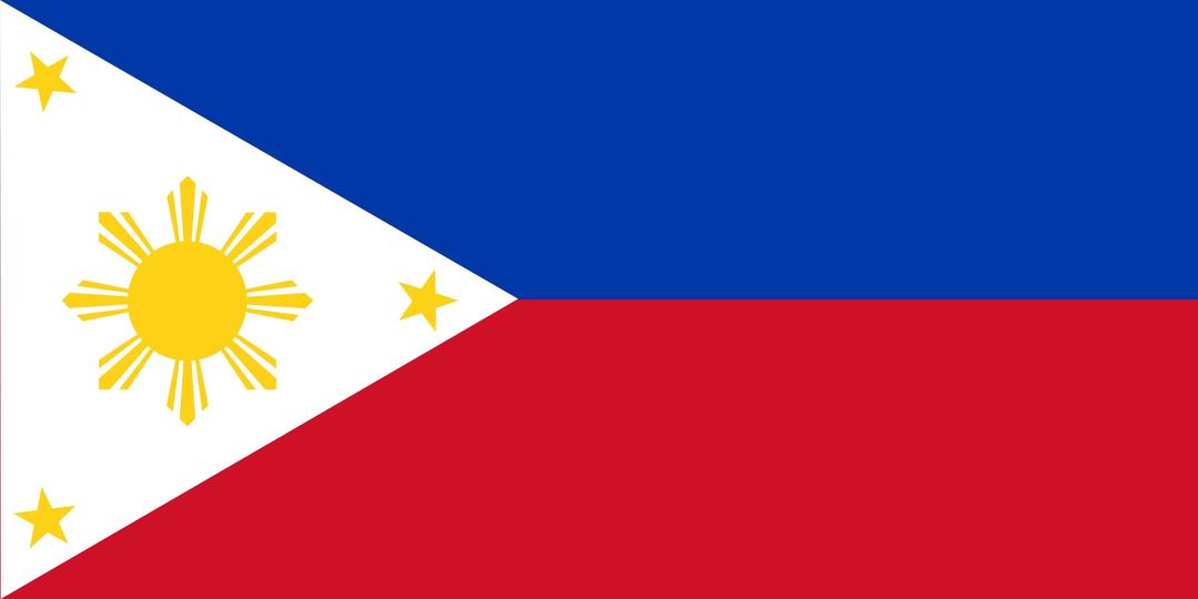 Philippines Flag png transparent