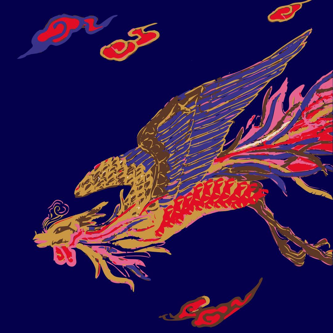 Phoenix Chinese Handmade Style png transparent