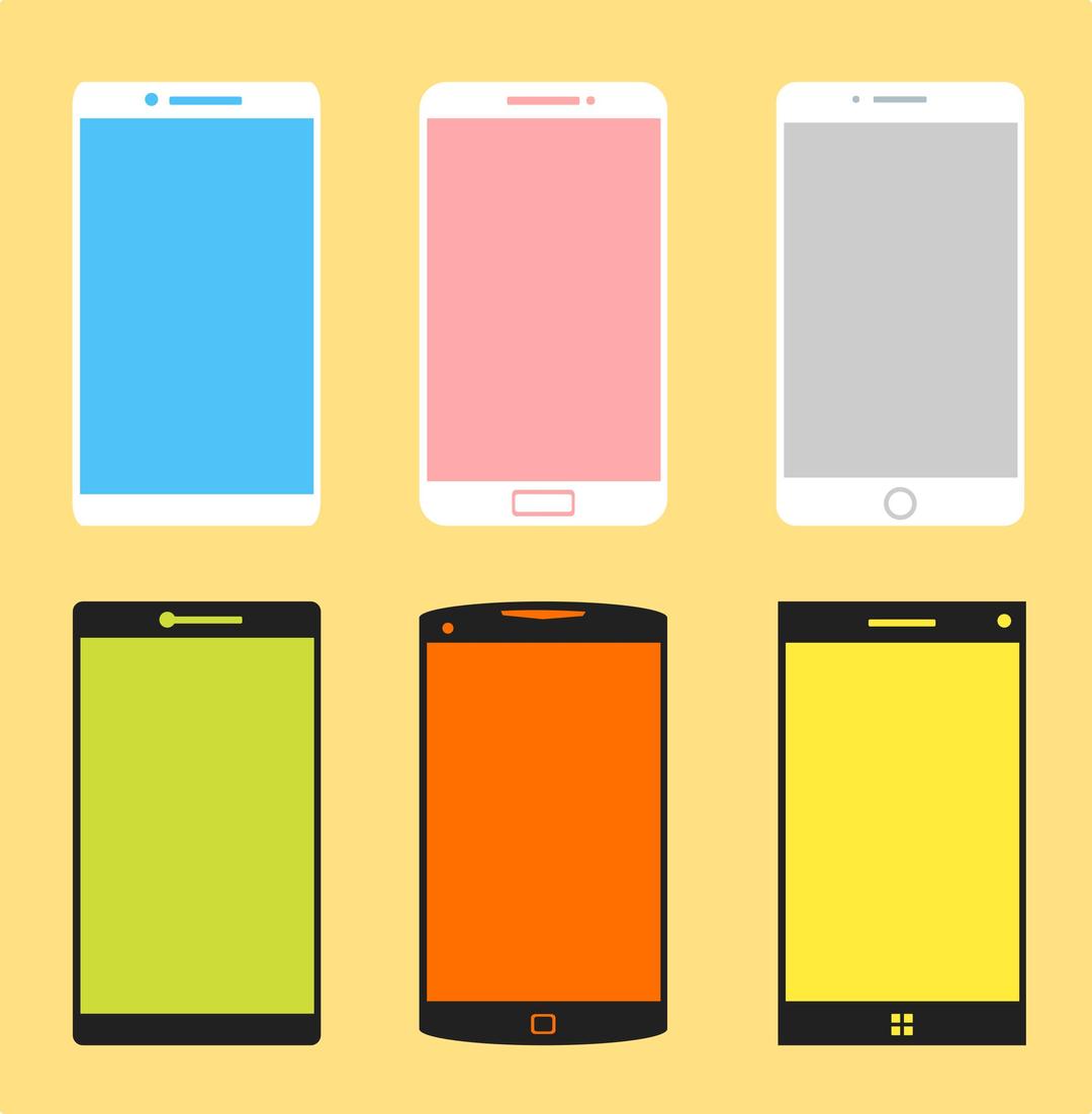 Phone Vector Pack png transparent