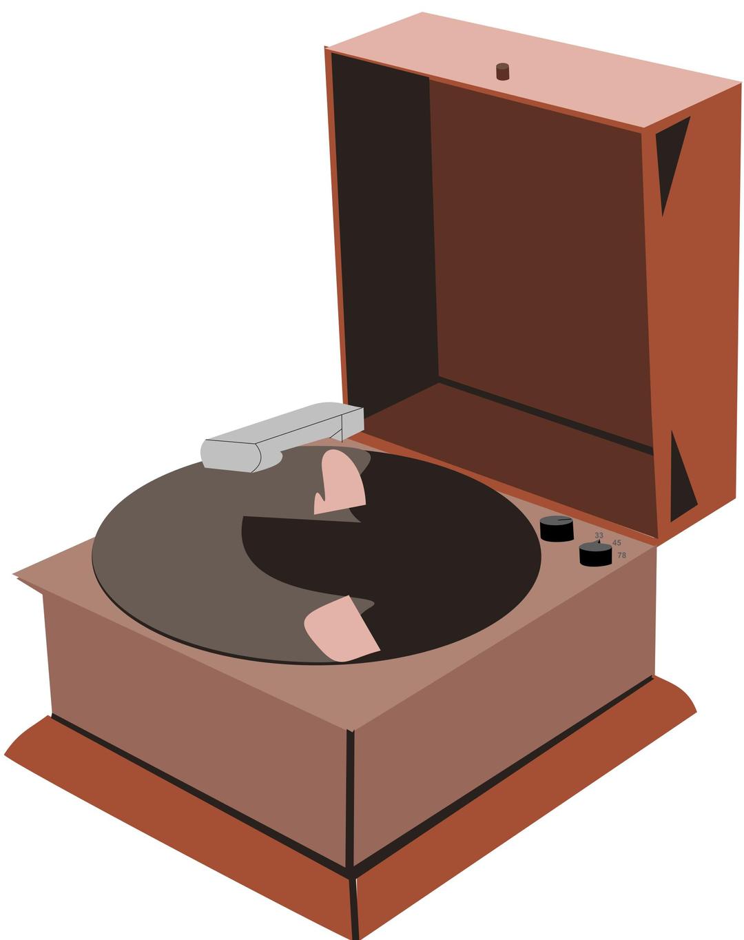 Phonograph Player png transparent