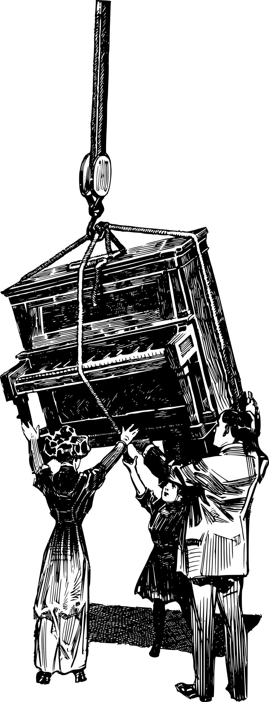 Piano Delivery png transparent