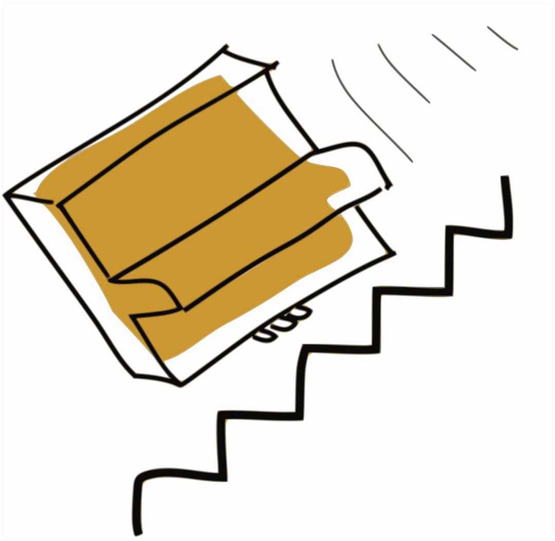 piano falls down stairs png transparent
