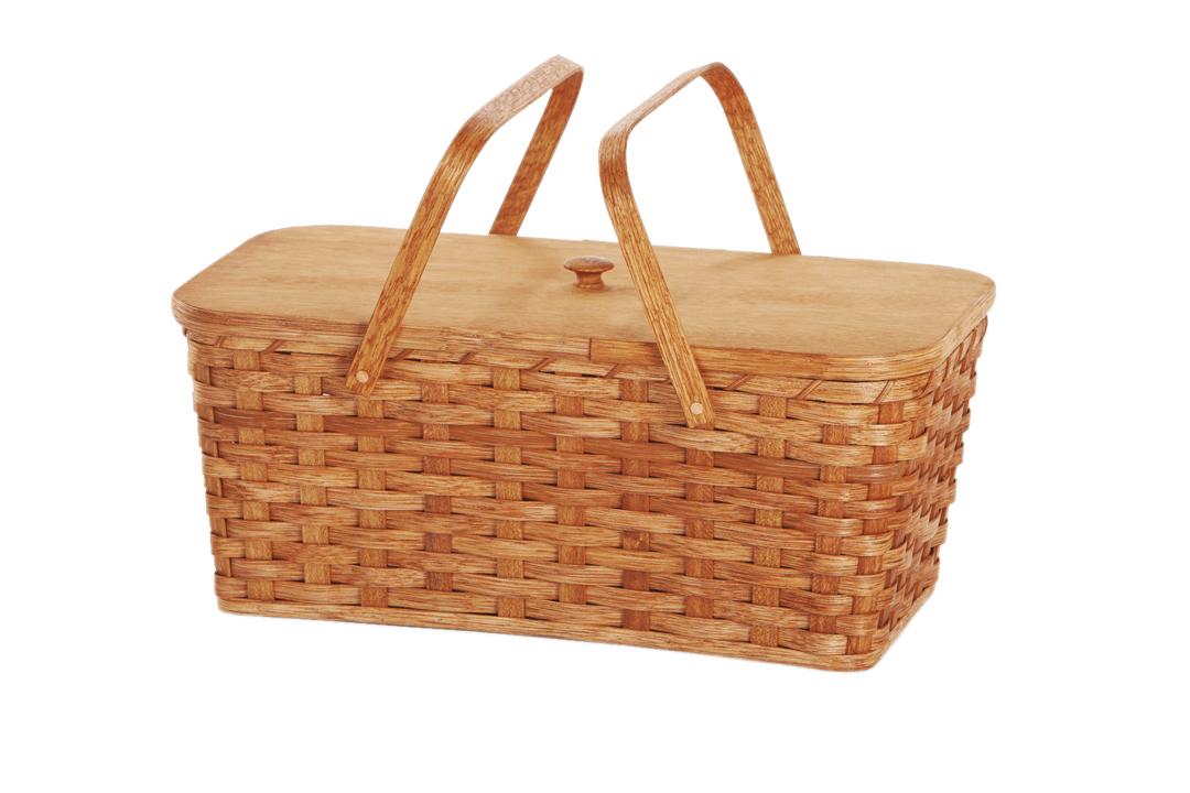 Picnic Basket With Two Handles png transparent