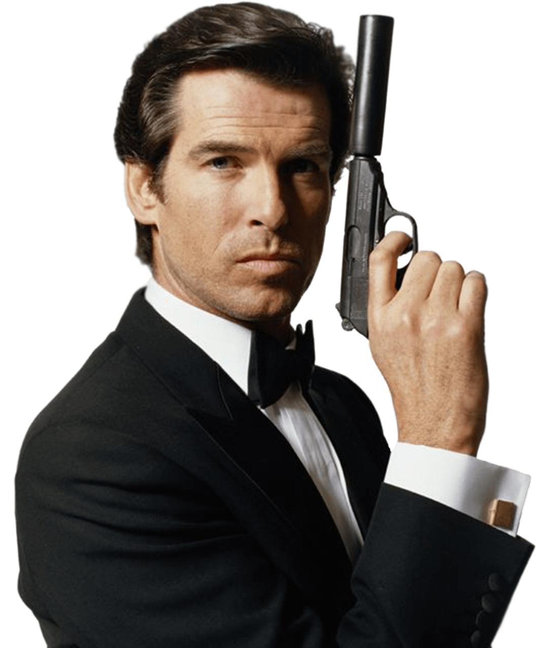 Pierce Brosnan James Bond 007 png transparent