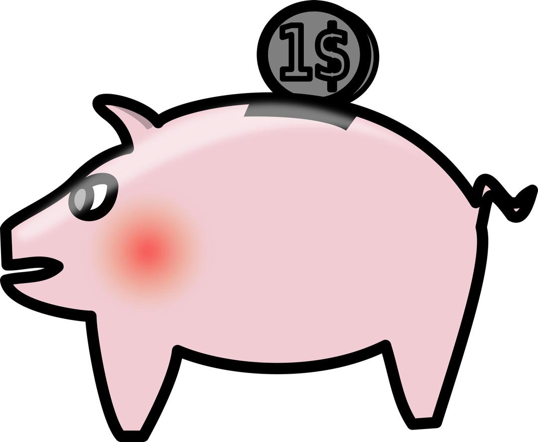 Piggybank png transparent
