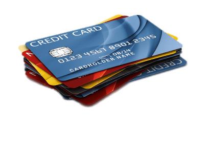 Pile Of Bank Cards png transparent