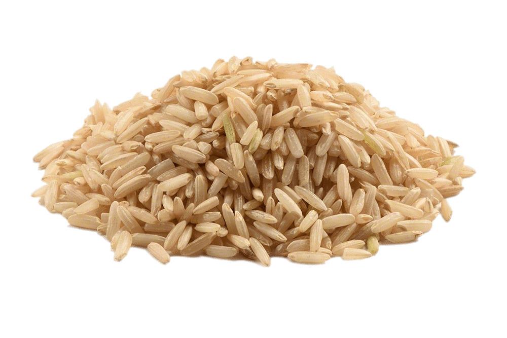 Pile Of Long Grain Brown Rice png transparent