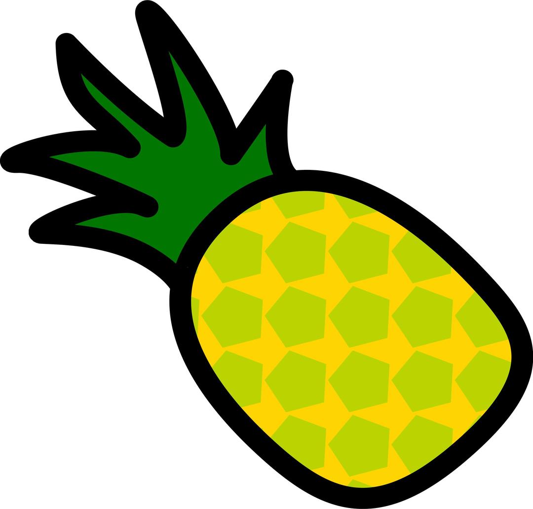 Pineapple Icon png transparent