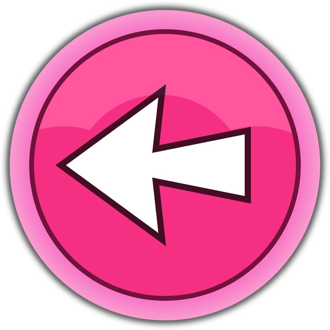 pink arrow left png transparent
