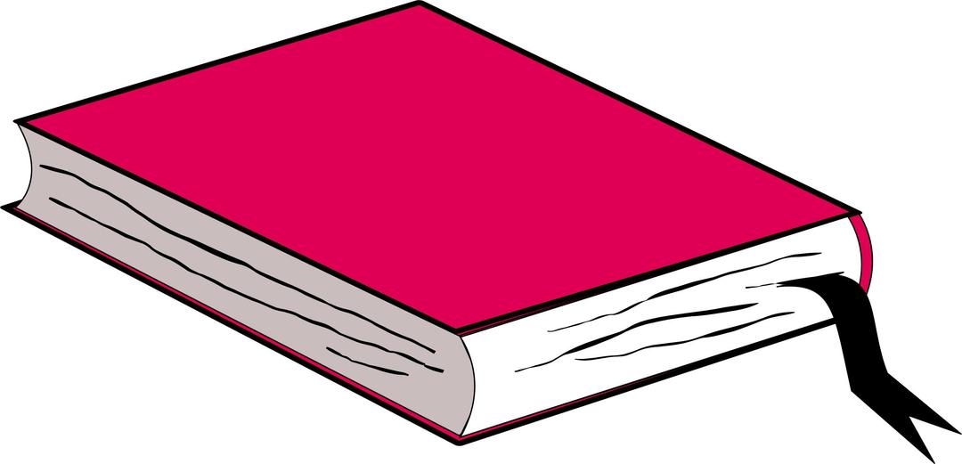 Pink Book, no shadow png transparent