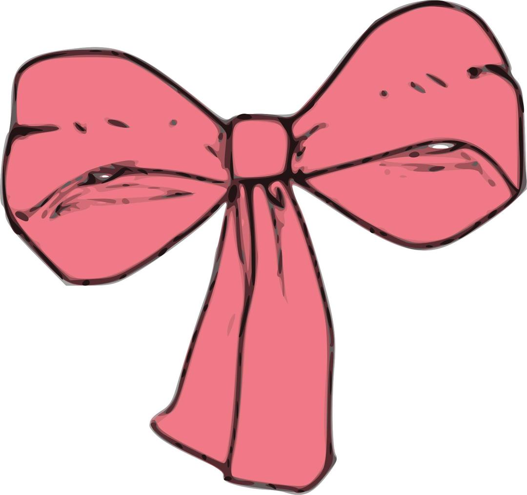 Pink Bow png transparent