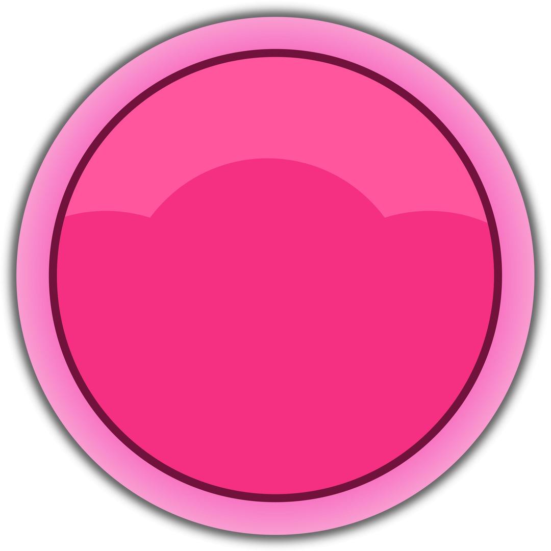 pink button blank png transparent