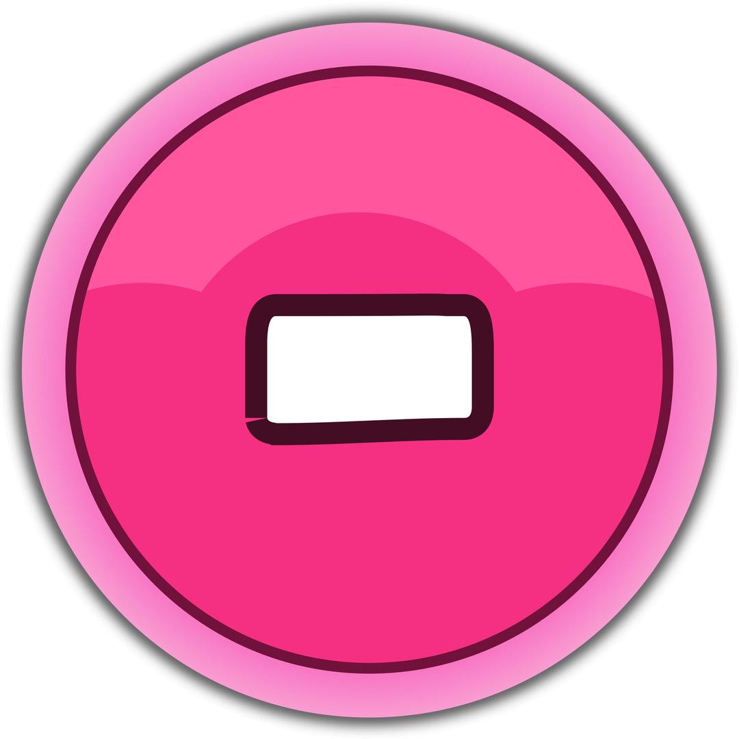 pink button minus png transparent