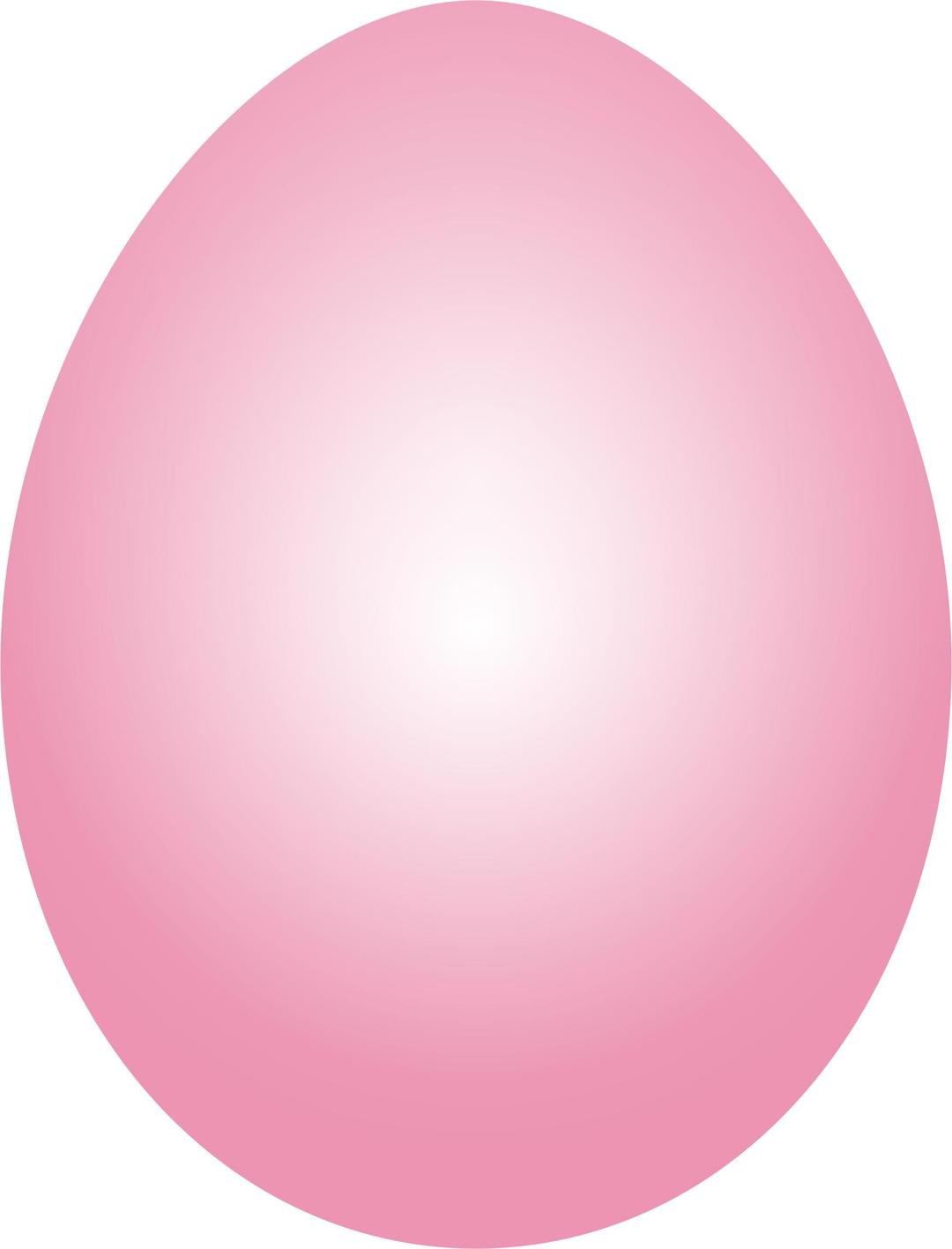 Pink Easter Egg png transparent