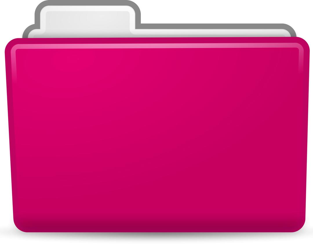 Pink Folder Icon png transparent