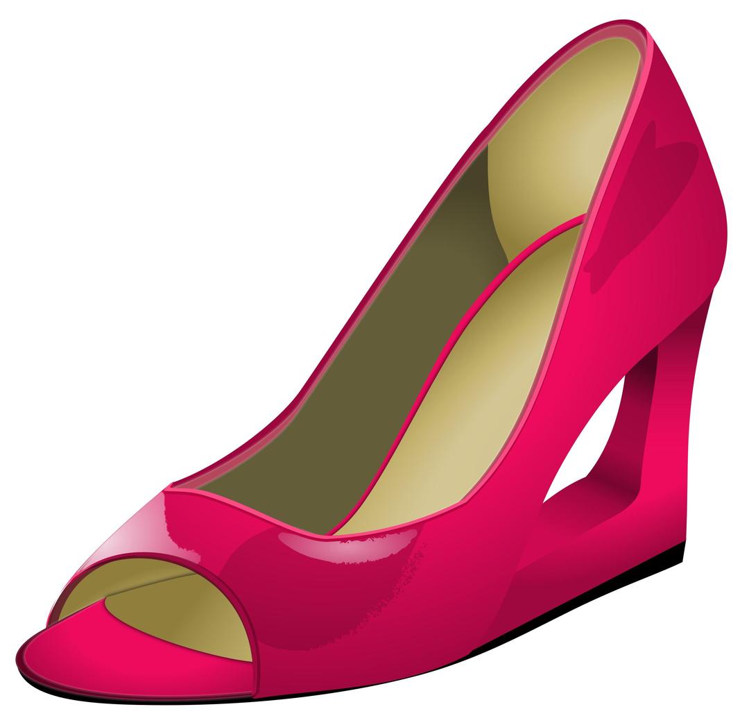 Pink high heels png transparent