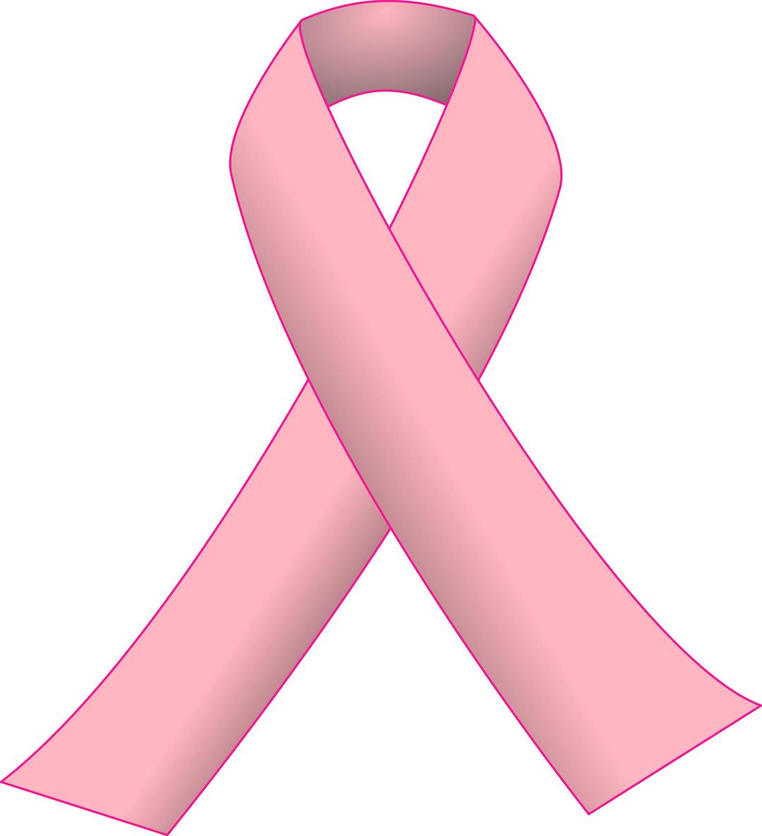 Pink ribbon png transparent
