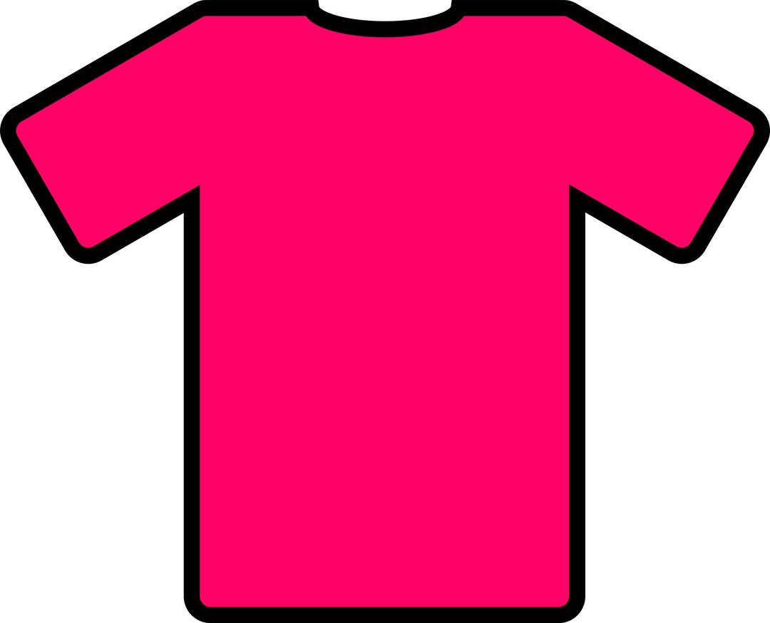pink t-shirt png transparent
