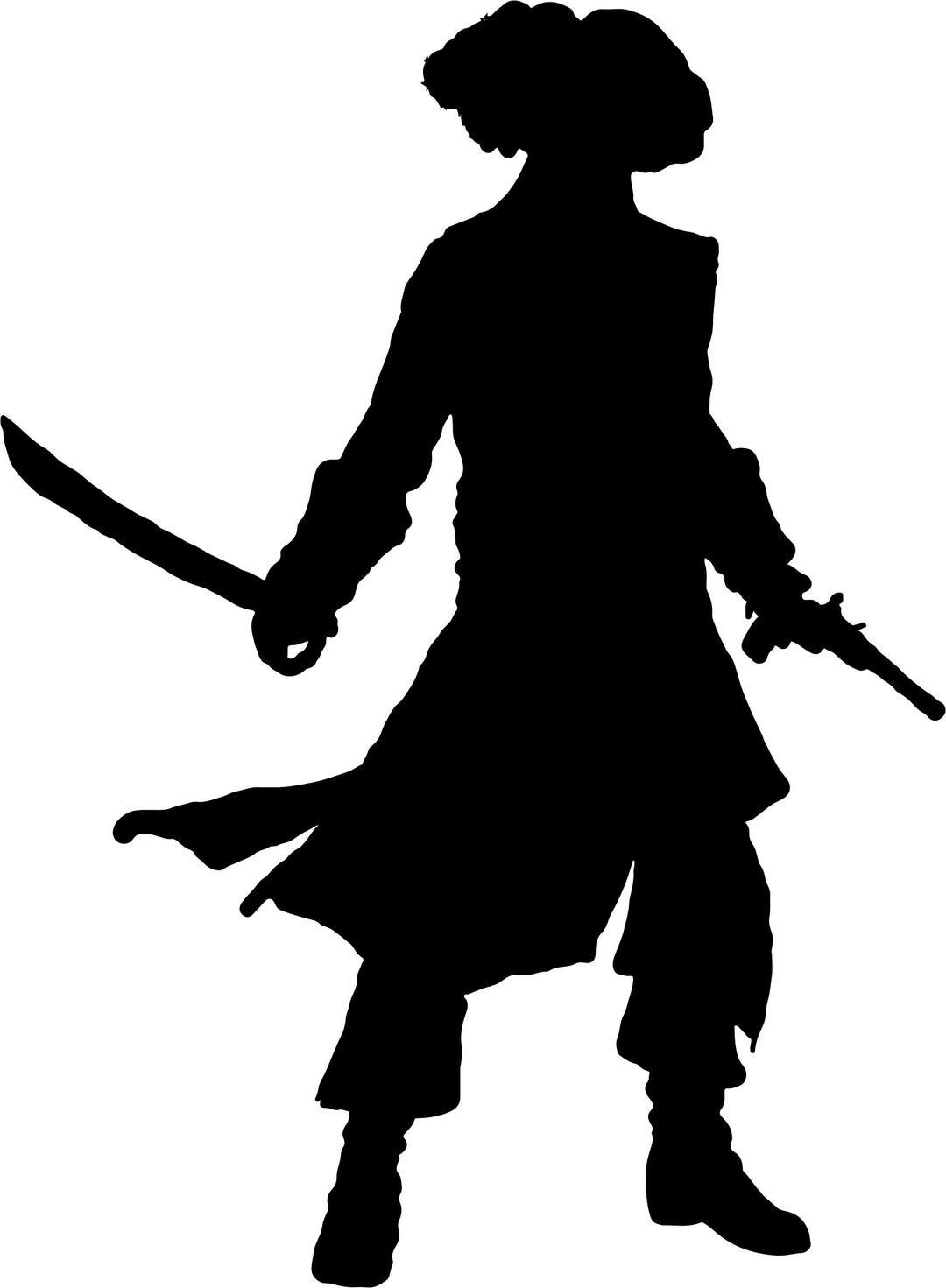Pirate Silhouette png transparent