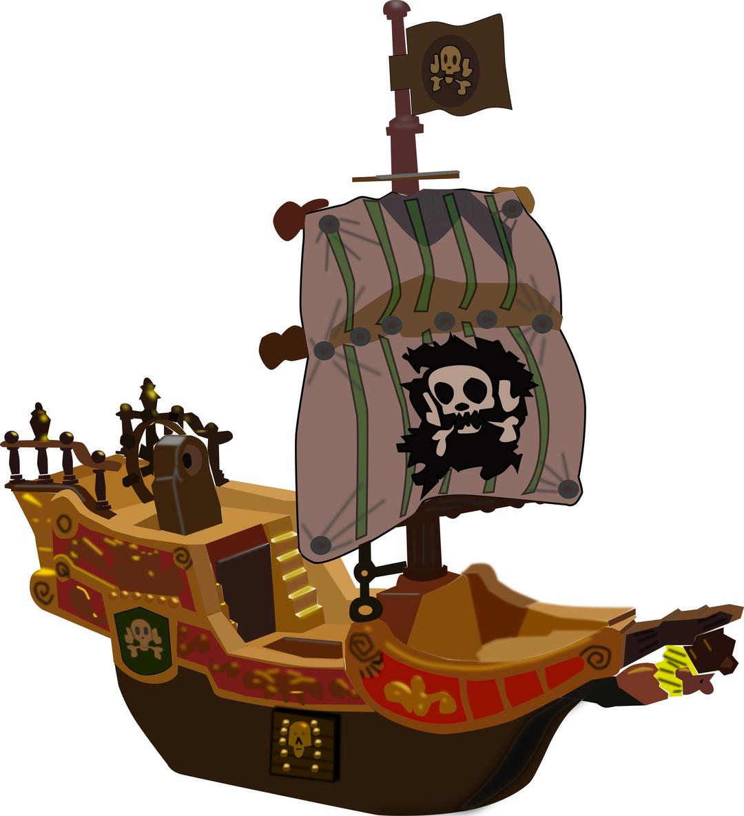 Pirate-ship png transparent