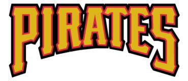 Pittsburgh Pirates Text Logo png transparent