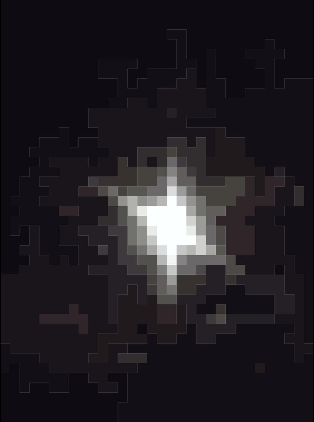 Pixel Moon png transparent
