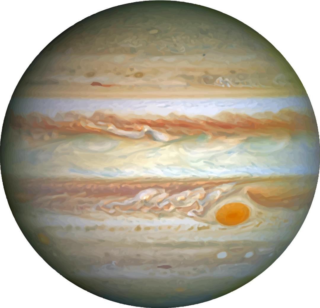Planet Jupiter png transparent