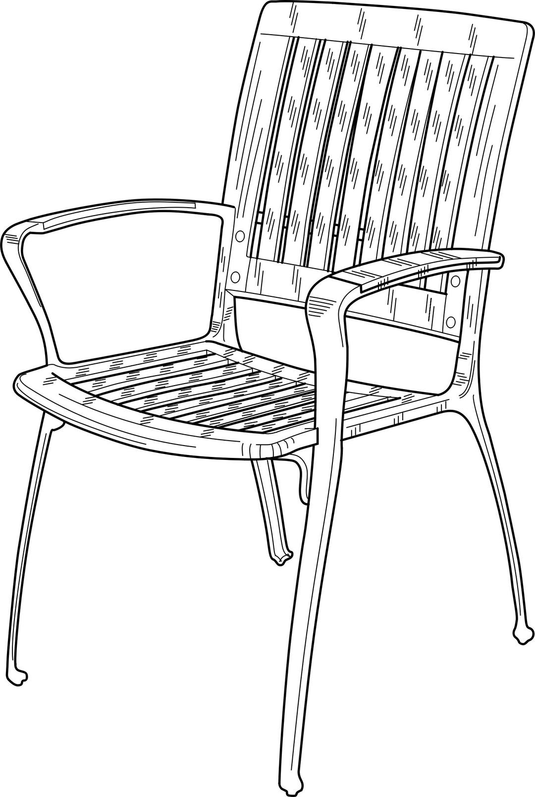 Plastic Chair png transparent